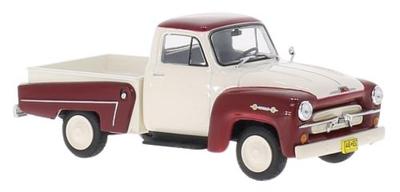 WHITEBOX Chevrolet 3100 Pickup 1958 Finished Model 1/43 Red/White