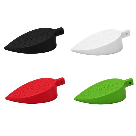 Door Seam Stopper, Leaf Shape Anti-Pinch Doorstop, Protective Door Wedge for Children, Strong Anti-Slip Grip Child Safety Doorstop