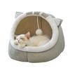 Ganzjahres-Universal-Halbgeschlossenes Katzenbett im Winter Warm Kleiner Hundezwinger Katzenzwinger Haustierbedarf