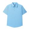 Men's Summer Color Button Short Sleeve Tops Men's Casual Loose Fashion Tops