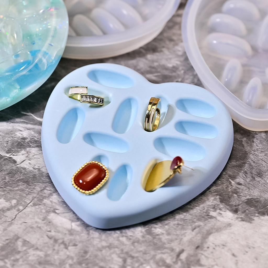 High Quality Silicone Display Holders Molds For Creative Jewelry Storage Trays Perfect For Home And Studio Use