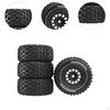 4 Pcs RC Car Tires with Practical Replacement Functions