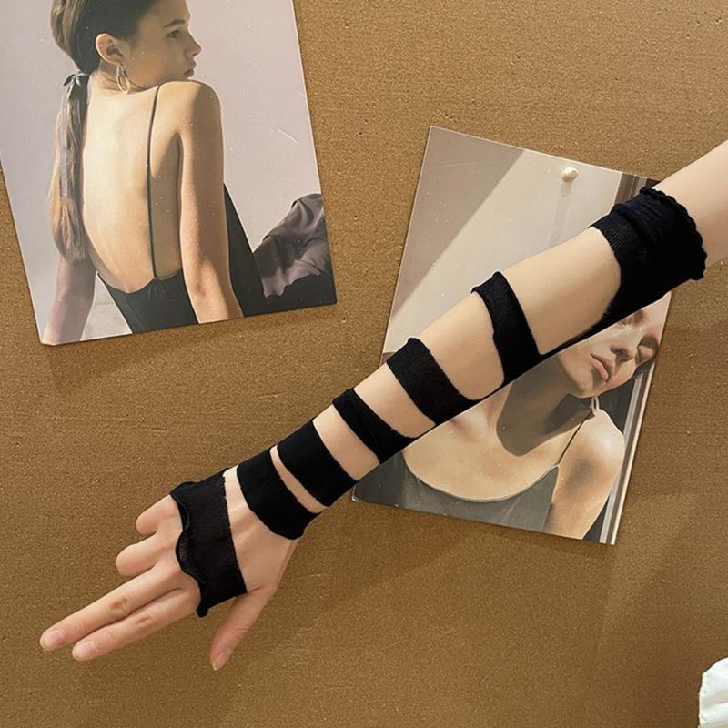 Bandages Gloves for Animation Event Subcultures Arm Sleeves Teens Girl Arm Cover