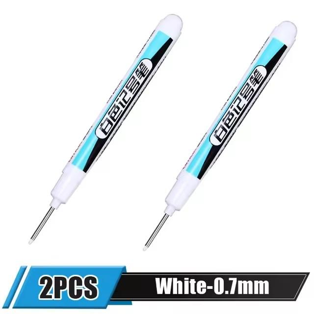 5/1Pcs Oily White Marker Pen Graffiti Pens Waterproof Permanent Gel Pencil Tire Notebook Glass Painting Pen 0.7mm 1mm 2.5mm