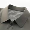 Men's Retro Business Casual Lapel Jacket - Autumn/Winter, Loose Fit, Middle-Aged Dad Style Zhongshan Coat