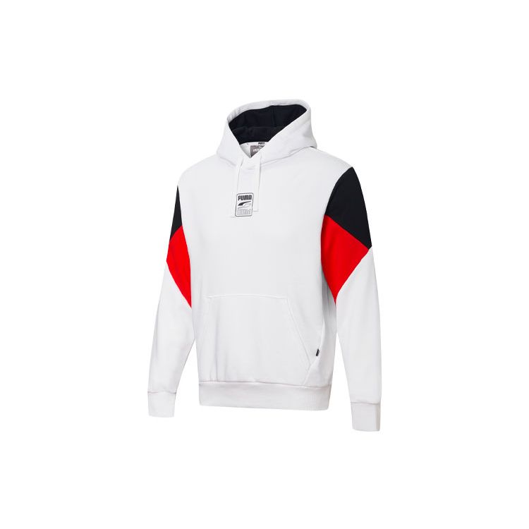 

Puma Rebel Colorblock Толстовка зі шнурком Чоловічі топи білий 586897-02 XL