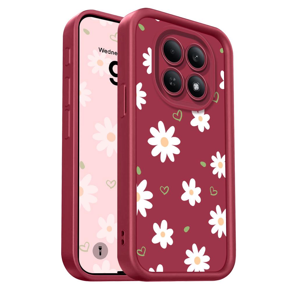 Floating Daisies Phone Case For Xiaomi Redmi Note 15 14  13 12 12S 11 11S 10 Pro Plus 4G 5G Staircase Soft Cover Redmi Note 15 Pro 4G