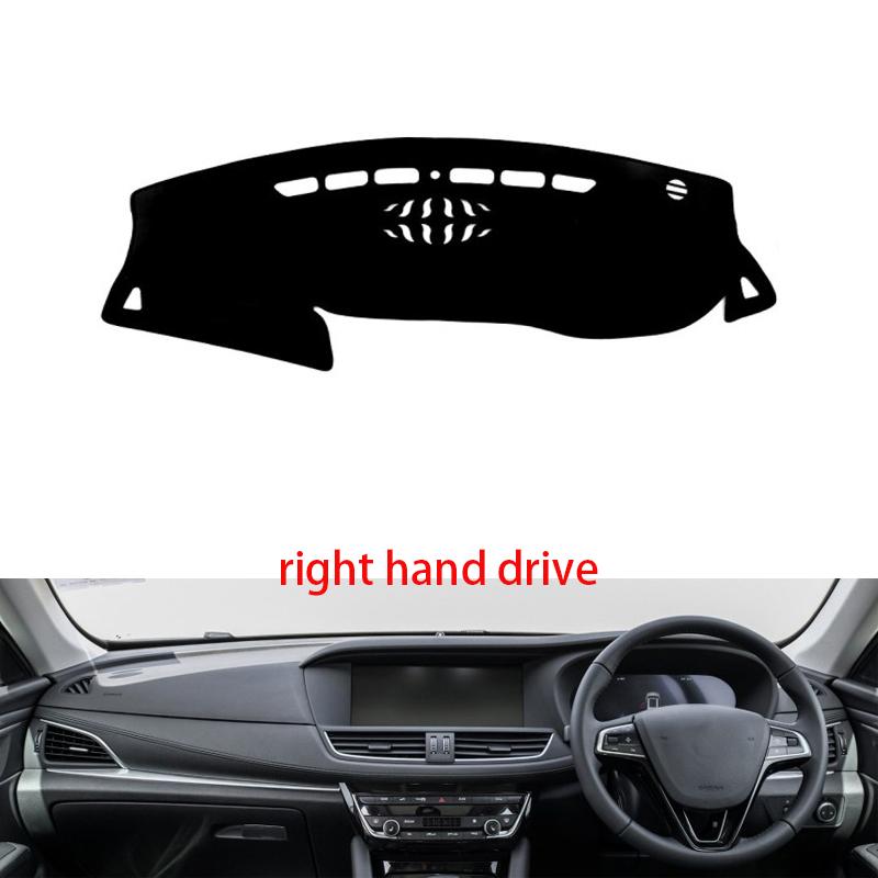 For BORGWARD BX7 BXix7 2016 2017 2018 Right and Left Hand Drive Car Dashboard Covers Mat Shade Cushion Pad Carpets Accessories