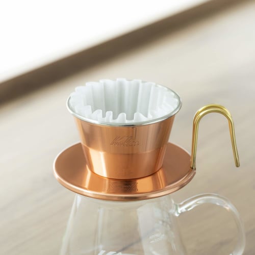 Kalita Wave Series Coffee Filters, White, for 2-4 People, 50 Filters x 2-Pack, KWF-185#22210