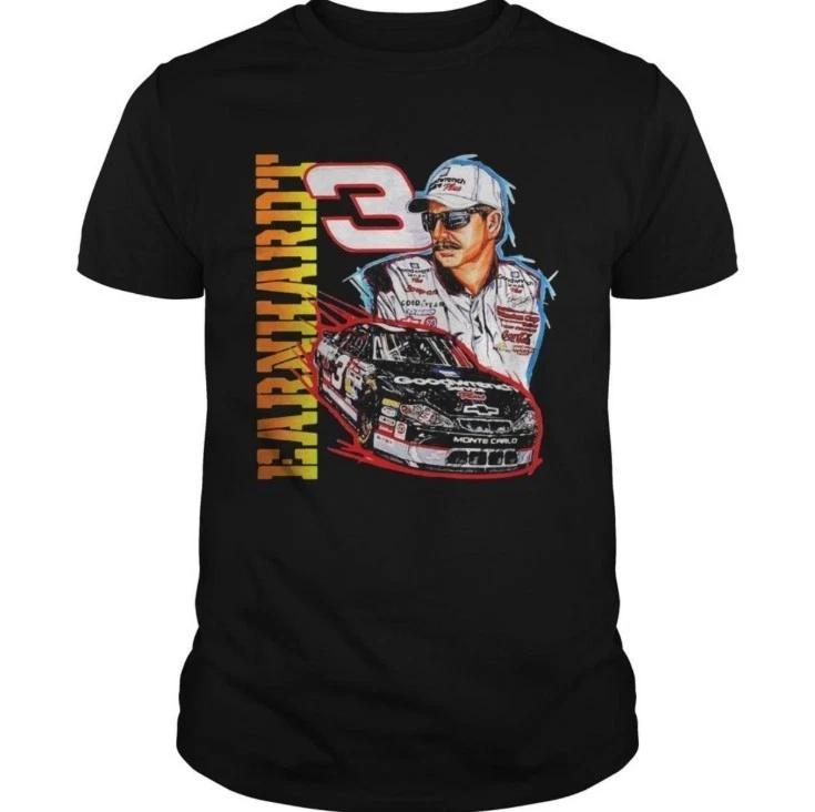 

Dale Earnhardt Nascar Men s XL Black T Shirt #3 GM Goodwrench Service Racing 4XL