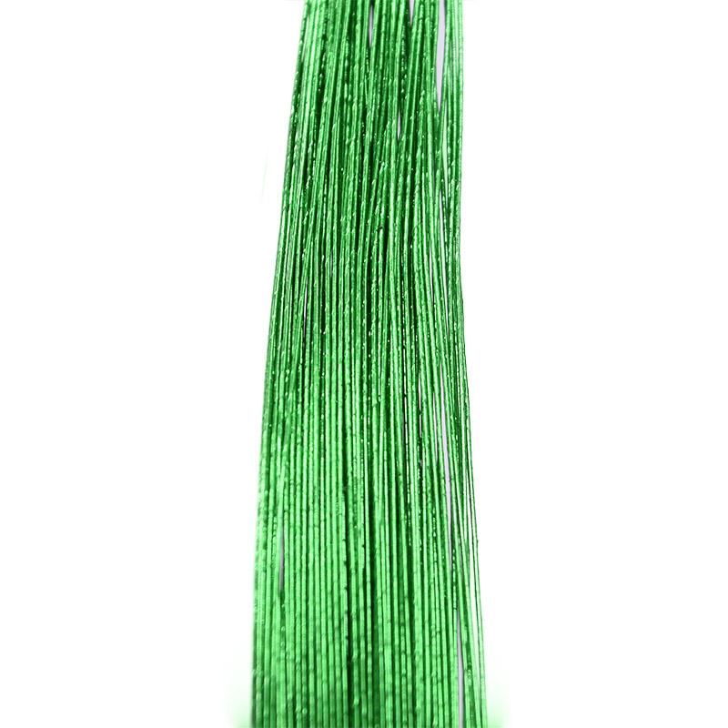 25 Buc 80cm Lungime Sârmă de Fier pentru Flori de Ciorapi Folosită pentru DIY Fabricare Flori de Nailon Sârmă Florală Ronde Material Floral Accesoriu 0.46mm