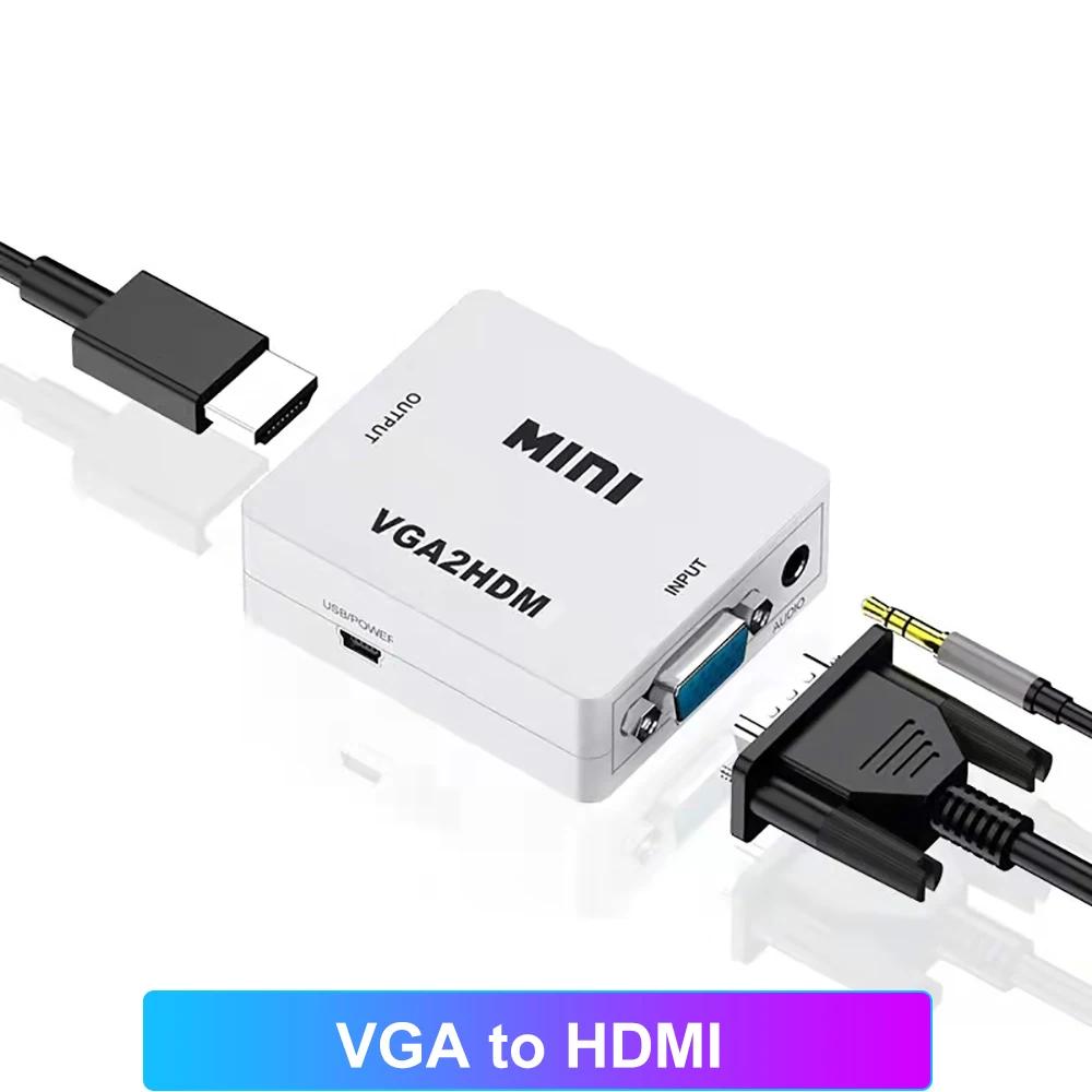 AV RCA to HDMI Adapter HDMI to AV RCA Adapter HDMI to VGA to HDMI Adapter AV to VGA Converter VGA to AV RCA for Xbox360 DVD PS3