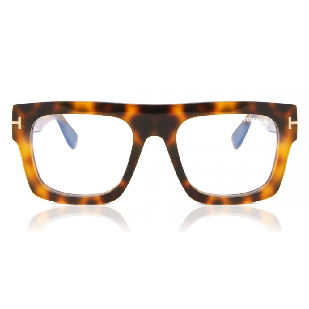 

Tom Ford Ft5634 B Blue Light Block 056 Men Eyeglasses Tortoise/53