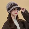 Women's Winter Hat with Detachable Ear Flaps - Adjustable Stretch -Like Beanie, Soft Warm for Cold Weather, All-Season & Christmas