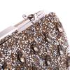 New 2025 Diamond Evening Party Bags Banquet Dress Ladies Handbags Blue Luxury Purses For Women Silver Clutch