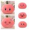 Cute Kirby Sleeping Pillow Plush Toy For Sofa Decor And Comfortable Rest Large Size Expression Dumpling Doll Perfect Gift For Girls