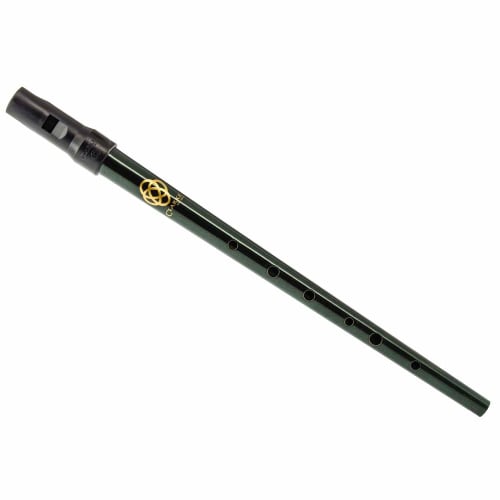 Clarke CWD Celtic D Tin Whistle, Deep Green, D Key