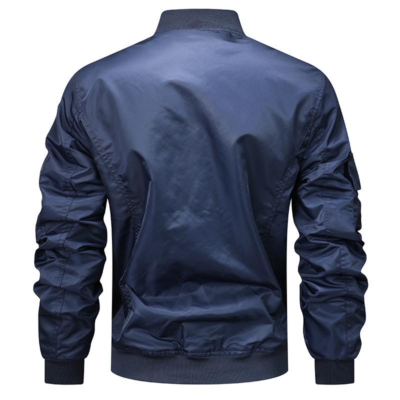 Bomber Jacket Men's American Tooling Military Baseball Jersey Multi-pocket Jacket Functional Jacket Combat