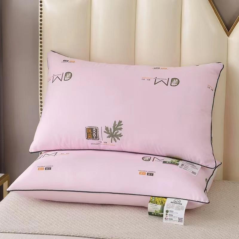 Velvet Cotton Pillow, Adult Household Neck Pillow Core, Washable, Soft and Helpful for Sleep