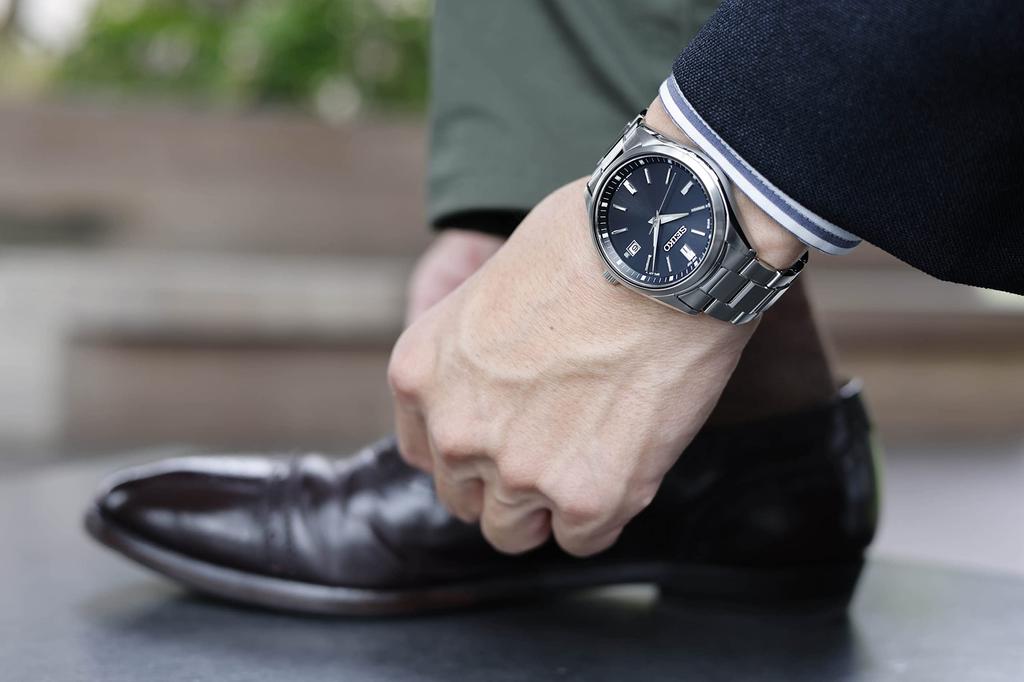 Hodinky Seiko Selection Solar Radio Watch The Standard SBTM323 Silver [Seiko Watch] pánské