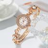 Luxury Rhinestone Swan Women's Quartz Wristwatch