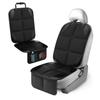 Protective Mat For Single Seat Alogy Seatshield™ Pad Under Child Car Seat Car Protector Black