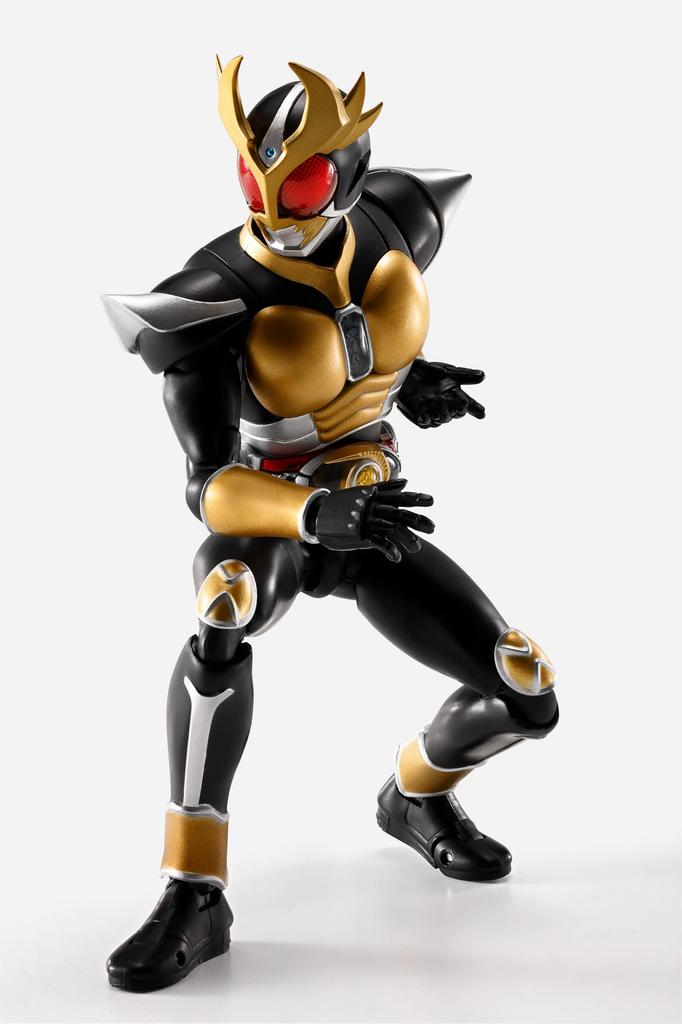 TAMASHII NATIONS Bone Carving Kamen Rider Agito Grand Form 25th Anniversary Approximately 145mm Made of PVC Articulated S.H.Figuarts (True Method)