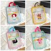 Transparent Cartoon File Bag Rabbit File Folder Bag Sorting Bag Test Paper Storage Bag  Kids