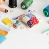 50 Pcs Craft Positioning Pins Straight Pins Sewing Pins Quilting Pins Colourful Fabric Pins for Craft Sewing Decorating