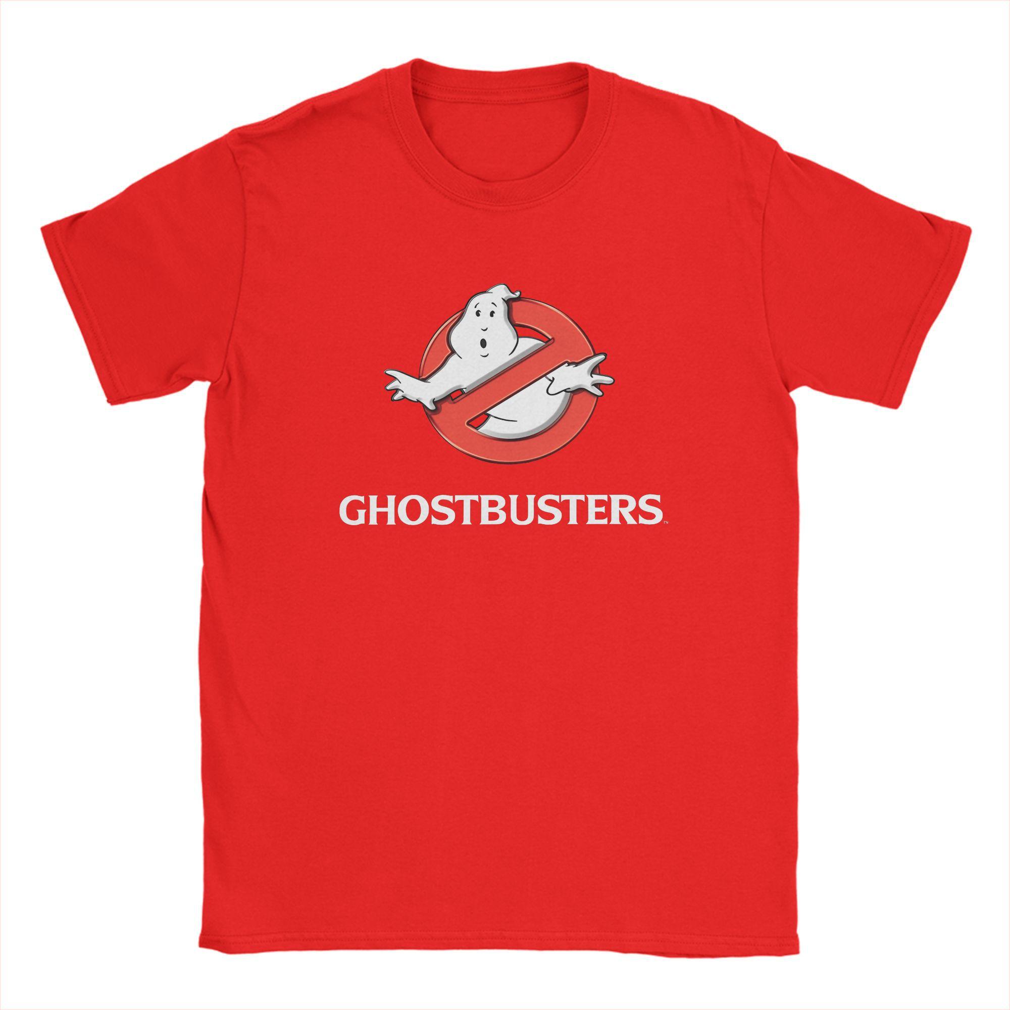 

Мужские футболки G-Ghost Busters 100% Хлопок Топы Смешные С коротким рукавом Круглый вырез Футболки 4XL 5XL 6XL Футболки S