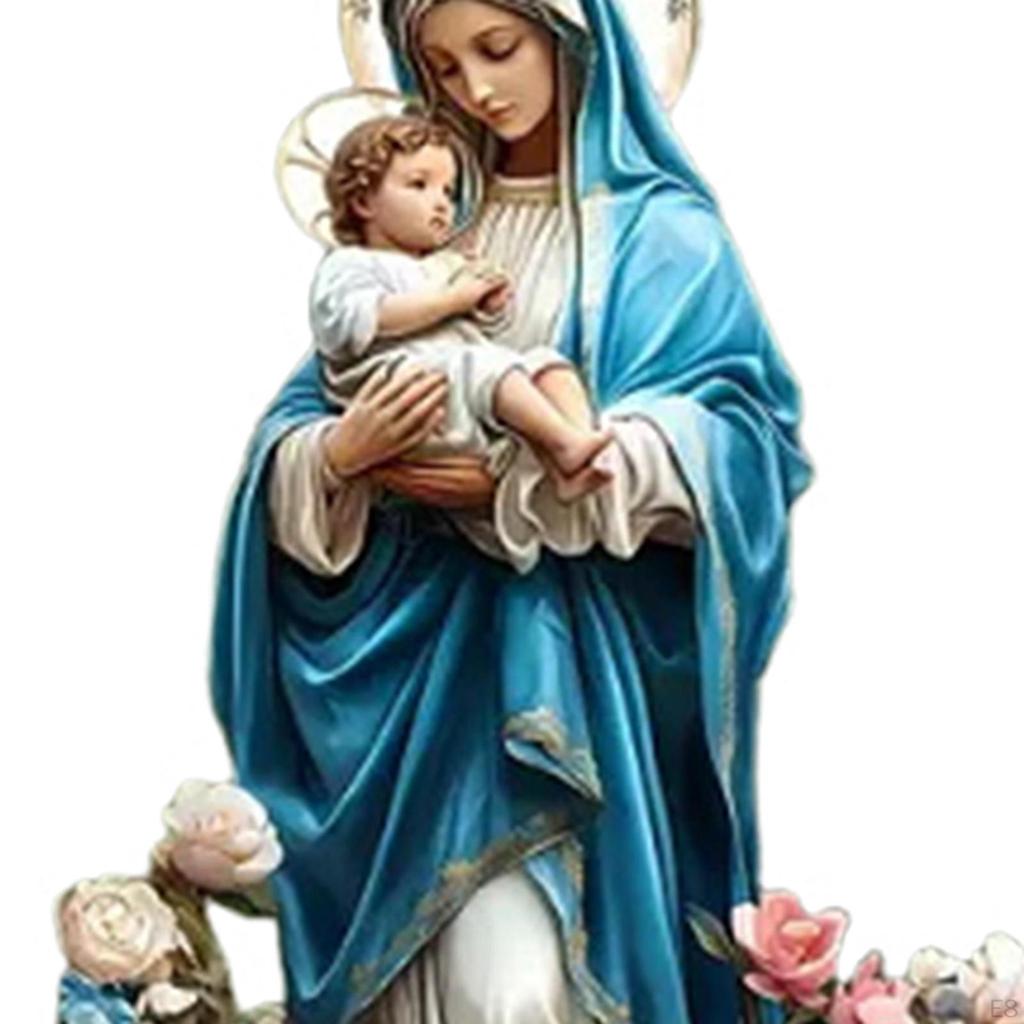 2D Acrylic Sign Holy Family Ornament Scene Layout DIY Crafting Religious Christmas Decor Tabletop