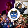 Meioro Oni Mask, New Year's Mask, Setsubun Mask, Bean Throwing, Demon Extermination, Setsubun Day, Festival, Scary Oni, School Festival, Noh Mask,