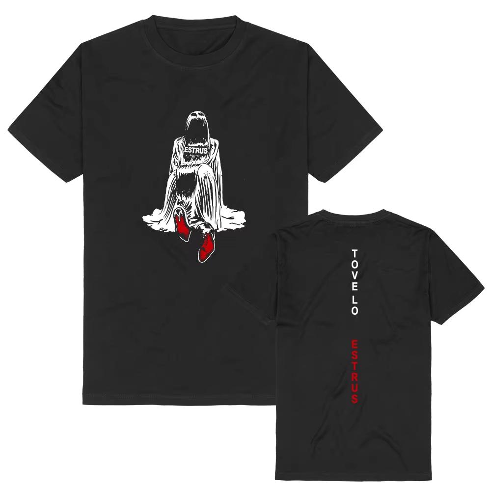 2026 Gothic Cotton Vintage Top Tove Lo ESTRUS Album Tee Unisex Streetwear Summer Short Sleeve Men Women T-shirt Fashion Loose Trendy Tee 4XL
