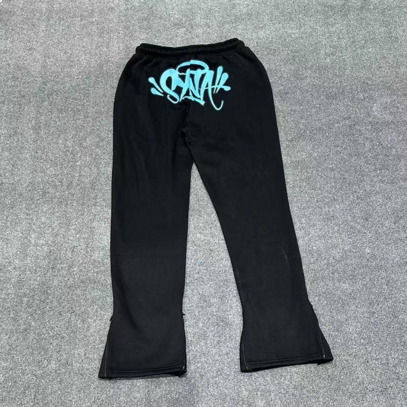 Completo da uomo Streetwear con felpa e pantaloni jogger, casual, vestibilità larga, in cotone, tuta sportiva