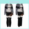 Costume Cosplay Gachiakuta Pour Femmes Polyester Uniforme de Combat Convient Pour les Conventions et les Fêtes