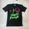 Daft punk elektronische tanz house techno band verstärktes t-shirt größe medium
