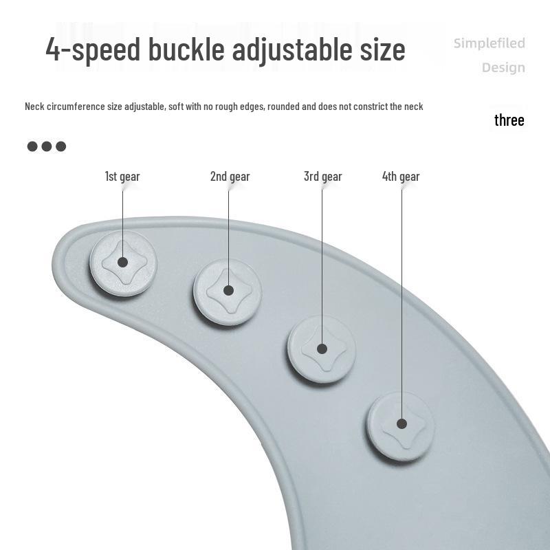 Waterproof Silicone Baby Bib - Wash-Free, Perfect for Summer