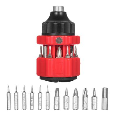 12 In 1 Multifunction Mini Combination Ratchet Screwdriver Kit Multi Bit Set Multi Screwdriver Tool Mobile Phone Repair