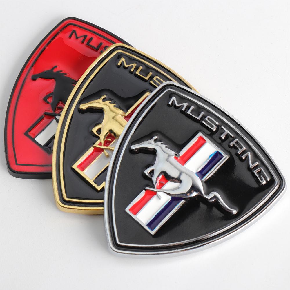 For Ford Focus Mustang Fiesta Kuga Mondeo SMax Fusion Ranger ST 3D Metal Car Body Trunk Emblem Sticker Decor Auto Accessories ZT6