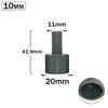 2pcs ID 20mm 1/2 Thread To 6/8/10/12/16mm PVC Hose Barb Connector Garden Hose Coupler Fitting Farm Irrigation PE Pipe Joint
