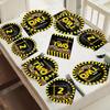 Qyeahkj Birthday Set for 24 Guests - Construction Utensils