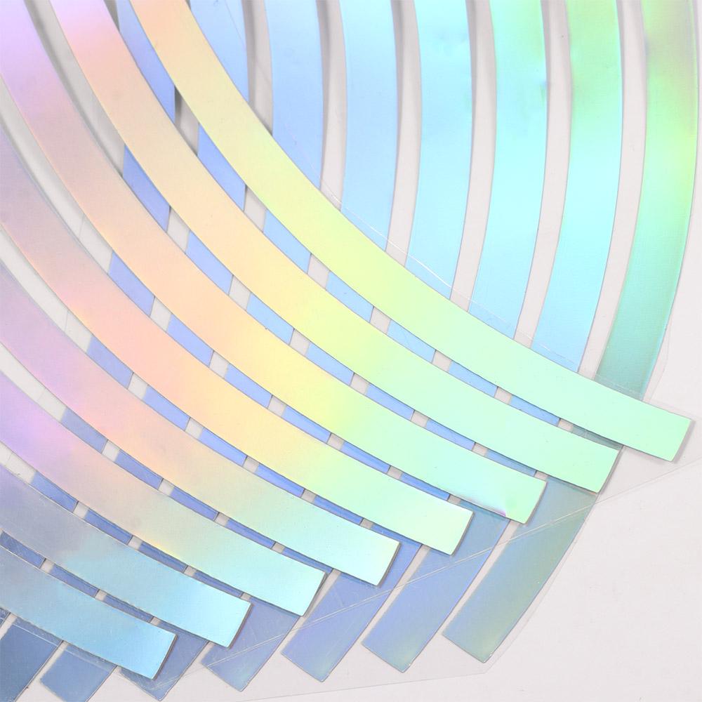 Sticker PVC Motorcycle Reflective Stripes Wheel Rim Tape Wheel Sticker Reflective Rim Stripe