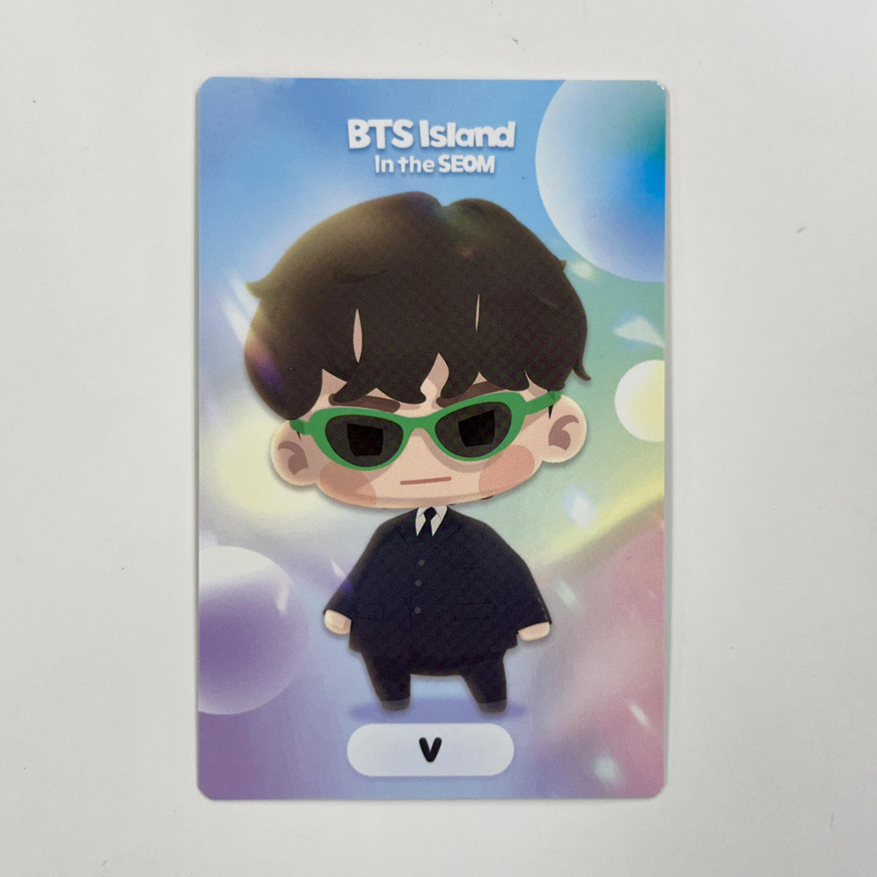 

Остров BTS в фотокарточке купона SEOM V