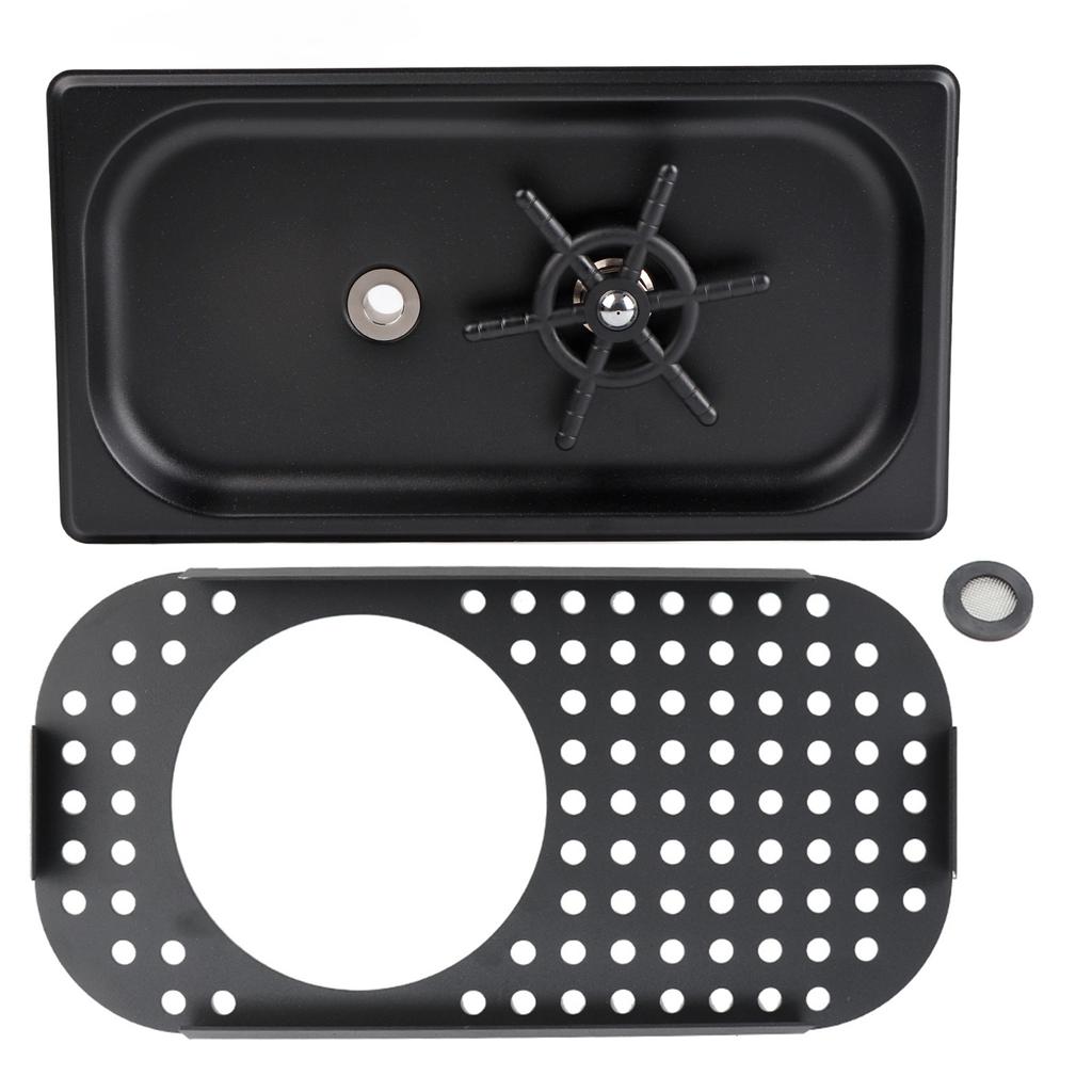 Gospodarstwo Domowe Komercyjne Automatyczne Mycie Czyszczenie Płukanie Kubków Ze Stali Nierdzewnej do Baru Matowa Czerń