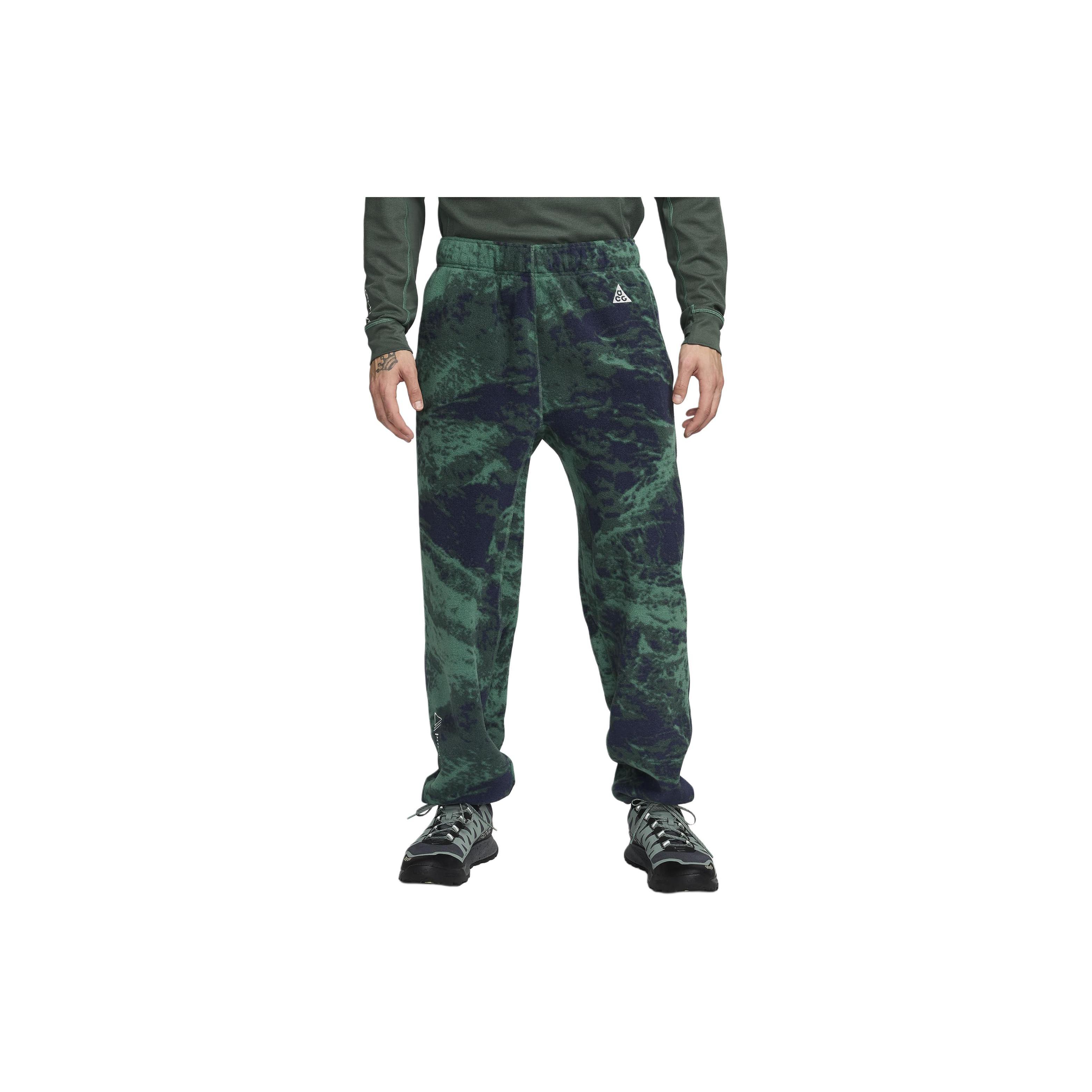 Nike Nike Nike Мужские брюки с принтом по всей поверхности Wolf Tree FN2432-361 L