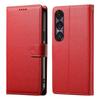 For Sony Xperia 1 VII Stand Case Litchi Texture Leather Wallet Phone Cover Magnetic Snap