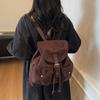 New Retro Fashion Backpack Large Capacity Bucket Bag Trendy Versatile Casual Commuter Women's Bag