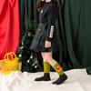 Harajuku Cotton Children Christmas Socks Doll Santa Claus Cartoon Hosiery Christmas Tree Thicken Mid-Tube Socks Christmas Gift