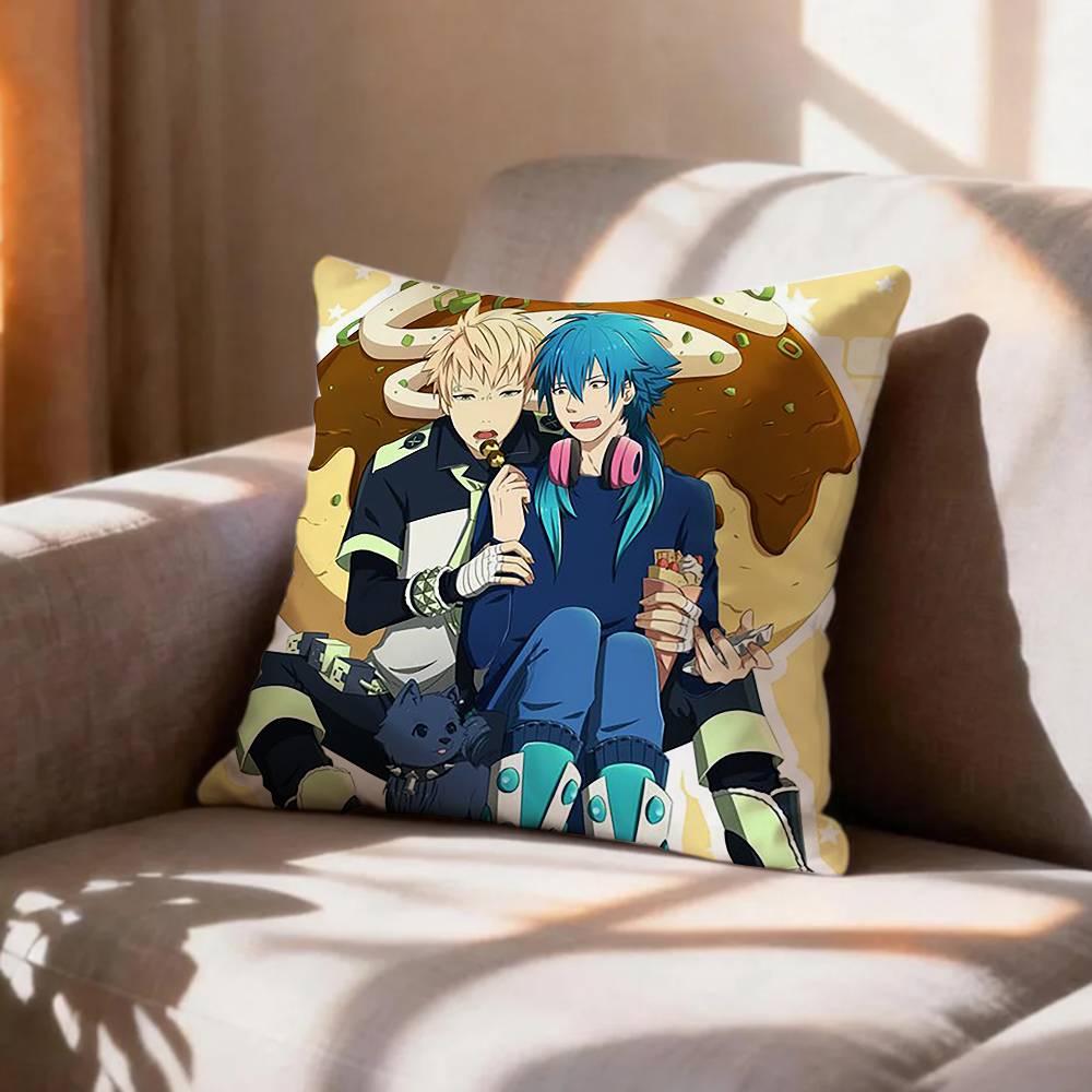 COOL DDRAMAtical Murder Clear Aoba Pillow Case Pattern Printed Pillowcase For Living Room Sofa Cushion Cover