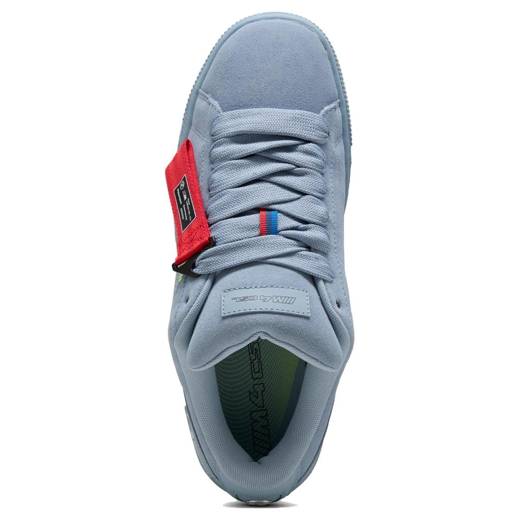 Puma X BMW M Motorsport Suede XL Men's Blue Wash Low Top Casual Sneakers 308706-03